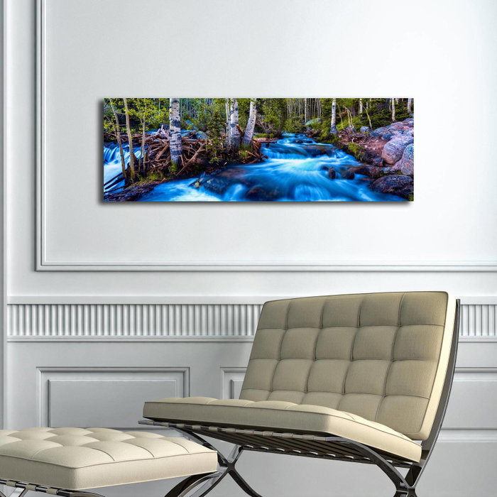Wallity Lienzo Decorativo Iluminado con LEDs 30x90 cm Multicolor Wallity Lienzo Decorativo Iluminado con LEDs 30x90 cm Multicolor